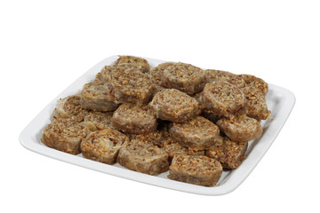 Baklava,Turkish Ramadan Dessert Baklava,Baklava with walnut