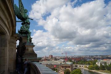 Blick vom Berliner Dom auf den Stadtbezirk Prenzlauer Berg © Rolf Dräger