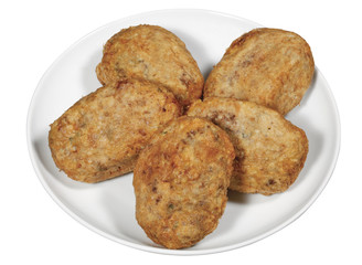 Kadinbudu Kofte,Turkish traditional Food kadinbudu kofte ( meatball ) rice and meat falafel