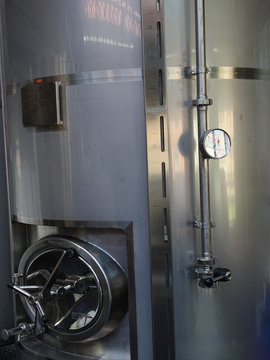 Ketle at brewery Ghent