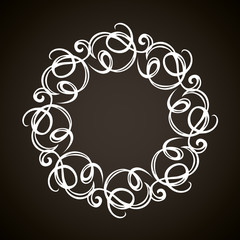 Vignette. Vector drawing