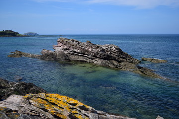 Fototapeta na wymiar Canty Bay rock formations