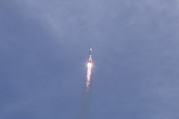 Carrier Rocket Takes Off