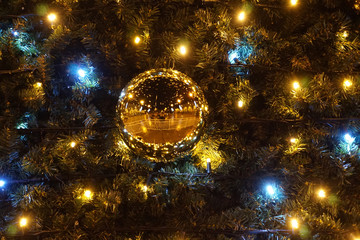 Fototapeta na wymiar color christmas lights texture