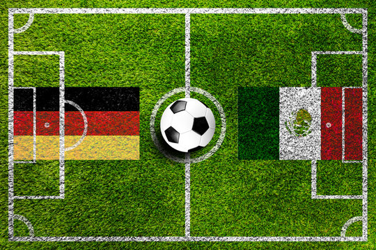 Deutschland gegen Mexico Fußball Weltmeisterschaft 