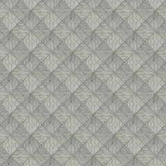 Seamless photo texture of pavement tile from natural stone with arabic ornament
