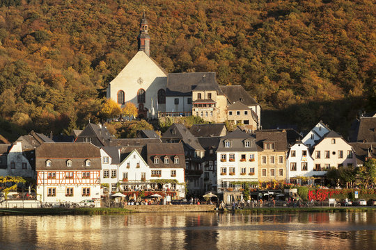 Town of Beilstein on Moselle River, Rhineland-Palatinate, Germany