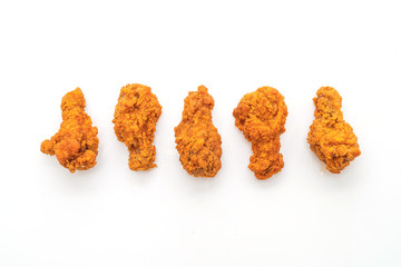 fried spicy chicken wings