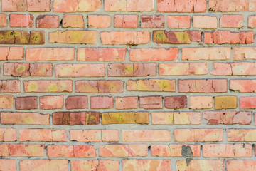 Brick texture with scratches and cracks