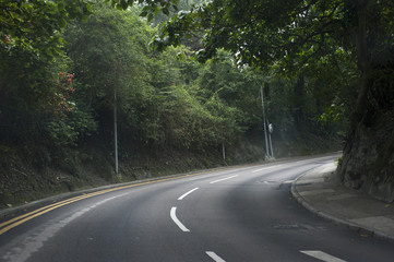 Fototapeta premium A road that leads to somewhere