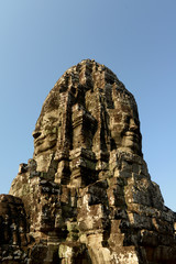 CAMBODIA SIEM REAP ANGKOR THOM BAYON TEMPLE