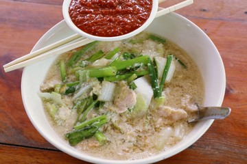 Seafood vermicelli soup - Sukiyaki