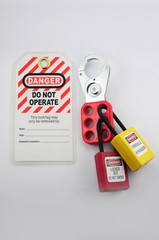 Lock out & Tag out , Lockout station,machine - specific lockout devices and lockout point
