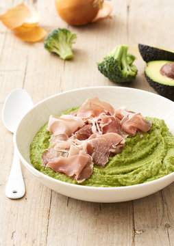 Soupe brocoli avocat