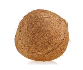 Coconut isolated on white background