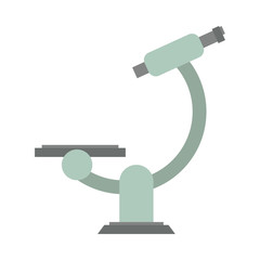 Microscope scientific tool vector illustration graphic design
