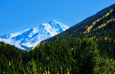 Torreys Peak with New Snow Near Denver Colorado