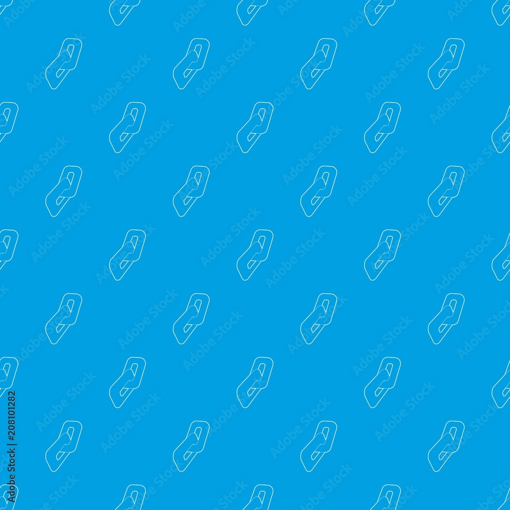 Poster chain pattern vector seamless blue repeat for any use