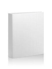Office white folder on a white background