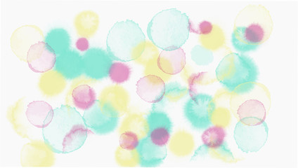 pastel tone color abstract vector background, look like watercolor drop style