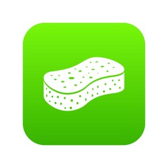 Sponge icon. Simple illustration of sponge vector icon for web