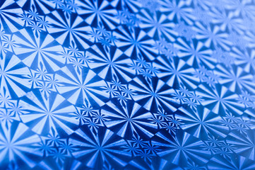 Blue Ornamental Seamless Line Pattern