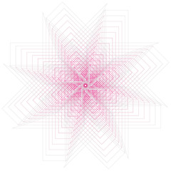 flower 3d geometry of nature