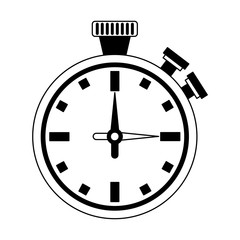 Vintage chronometer isolated vector illustration graphic design