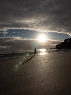 Sunrise in New Zealand