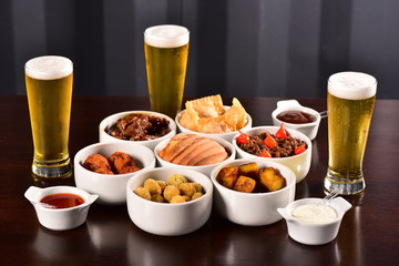 Happy hour food table