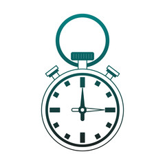 Vintage chronometer isolated vector illustration graphic design