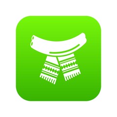 Scarf icon. Simple illustration of scarf vector icon for web