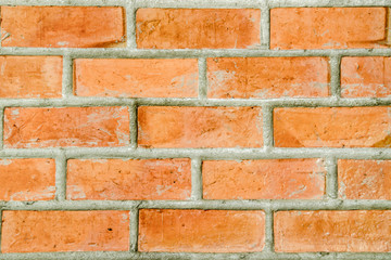 brick wall background. Texture of a brick wall close-up.