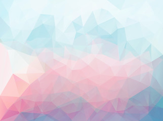 Polygonal abstract background