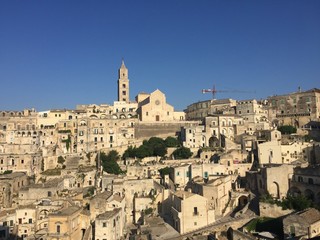Fototapeta na wymiar Matera City View in Basilicata