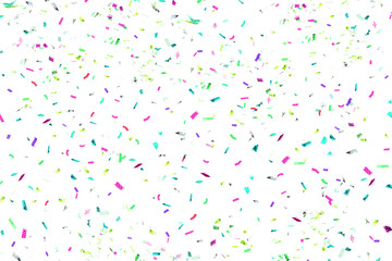 Party Background Colorful Glitter Confetti on Black for Texture , Advertisement , Cover , Card