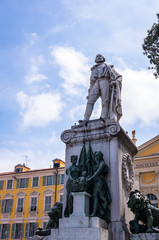 Fototapeta premium Giuseppe Garibaldi statue in 