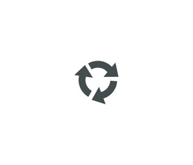 Arrow icon, recycle icon