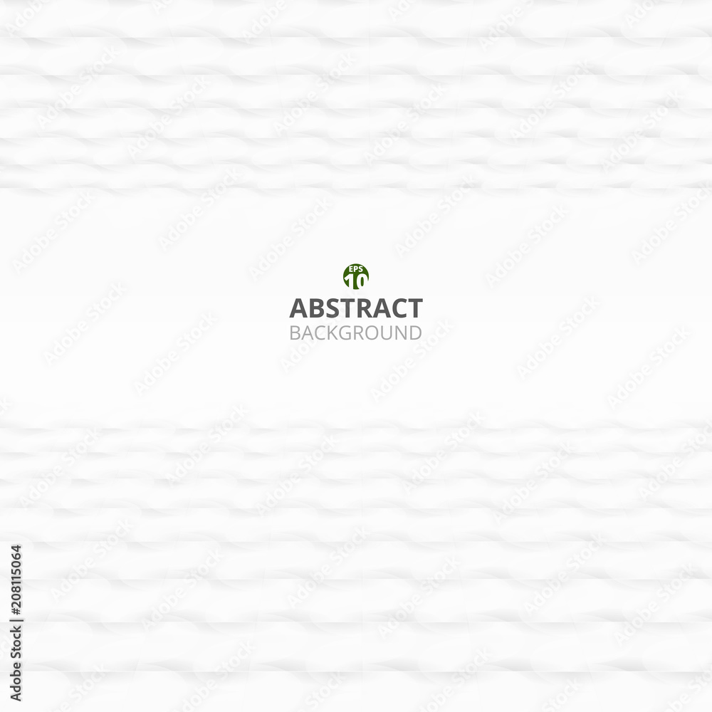 Poster abstract of soft grey shape in wave pattern background. you can use for business presentation. each 