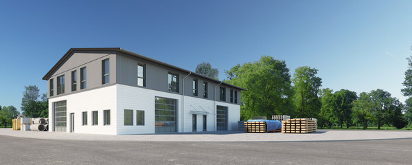 Gewerbehalle 2 Tag © OH