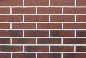 background of a wall of colored decorative bricks