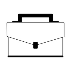 Business briefcase symbol vector illustration graphic design