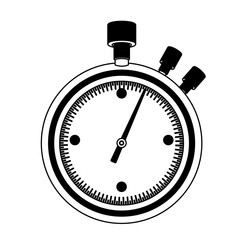 Vintage chronometer isolated vector illustration graphic design