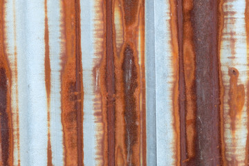 Rust on zinc