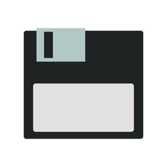 Obraz premium Diskette save symbol vector illustration graphic design