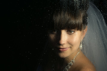 Portrait of the bride.