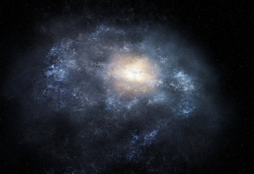 Large spiral galaxy