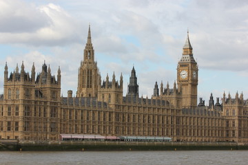 Fototapeta na wymiar a beautiful view of Westminster from a distance, London ,England