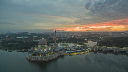 Putra Mosque Malaysia, Putrajaya.