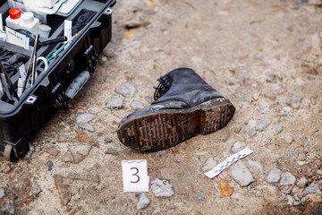Crime scene investigation - collecting evidence